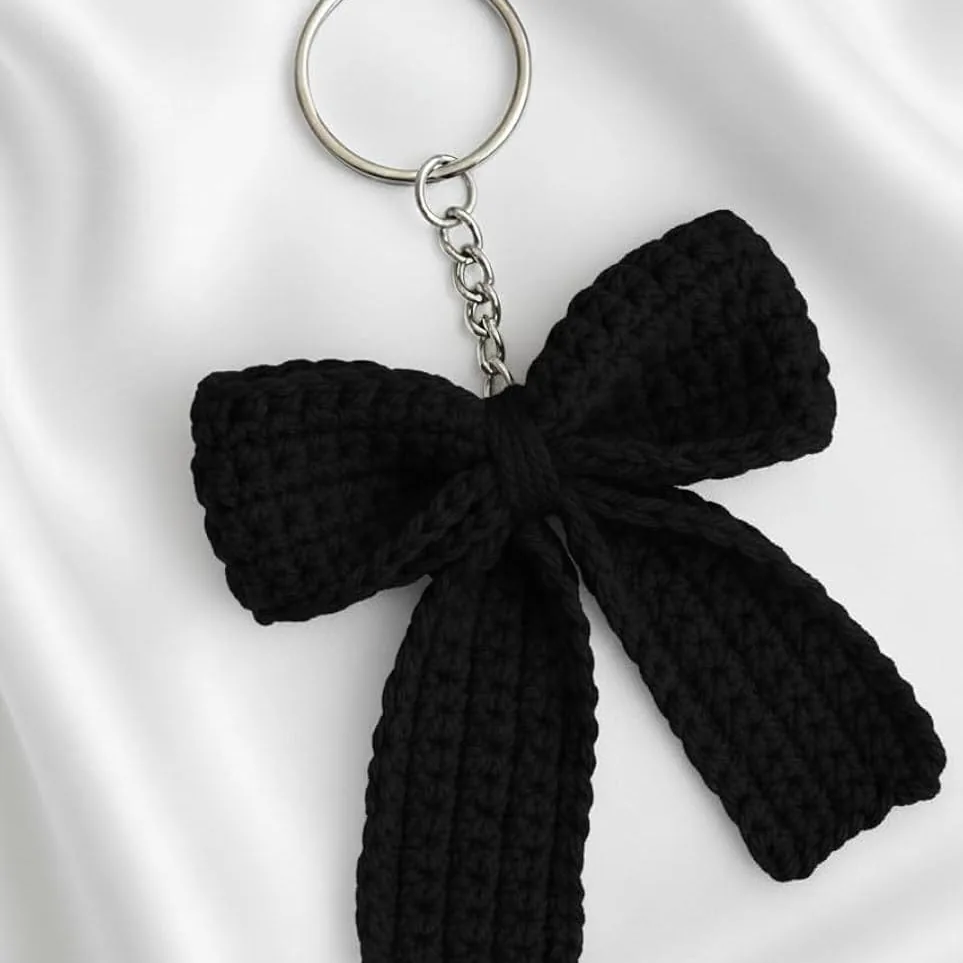 Handmade Crochet Cherry Charm